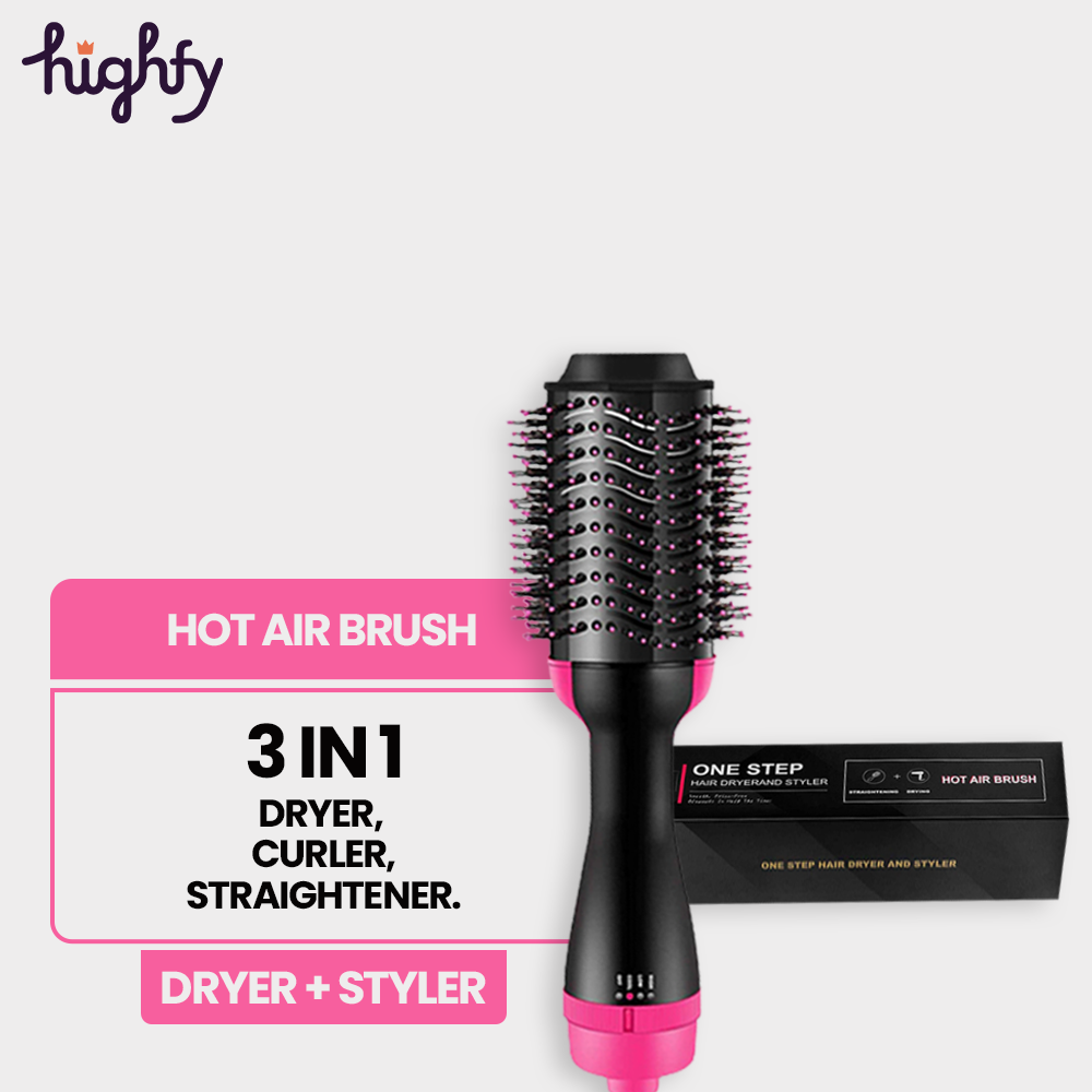 One Step Hot Air Brush (Dryer + Styler) | Best Price in Pakistan original skincare product Pakistan Main image