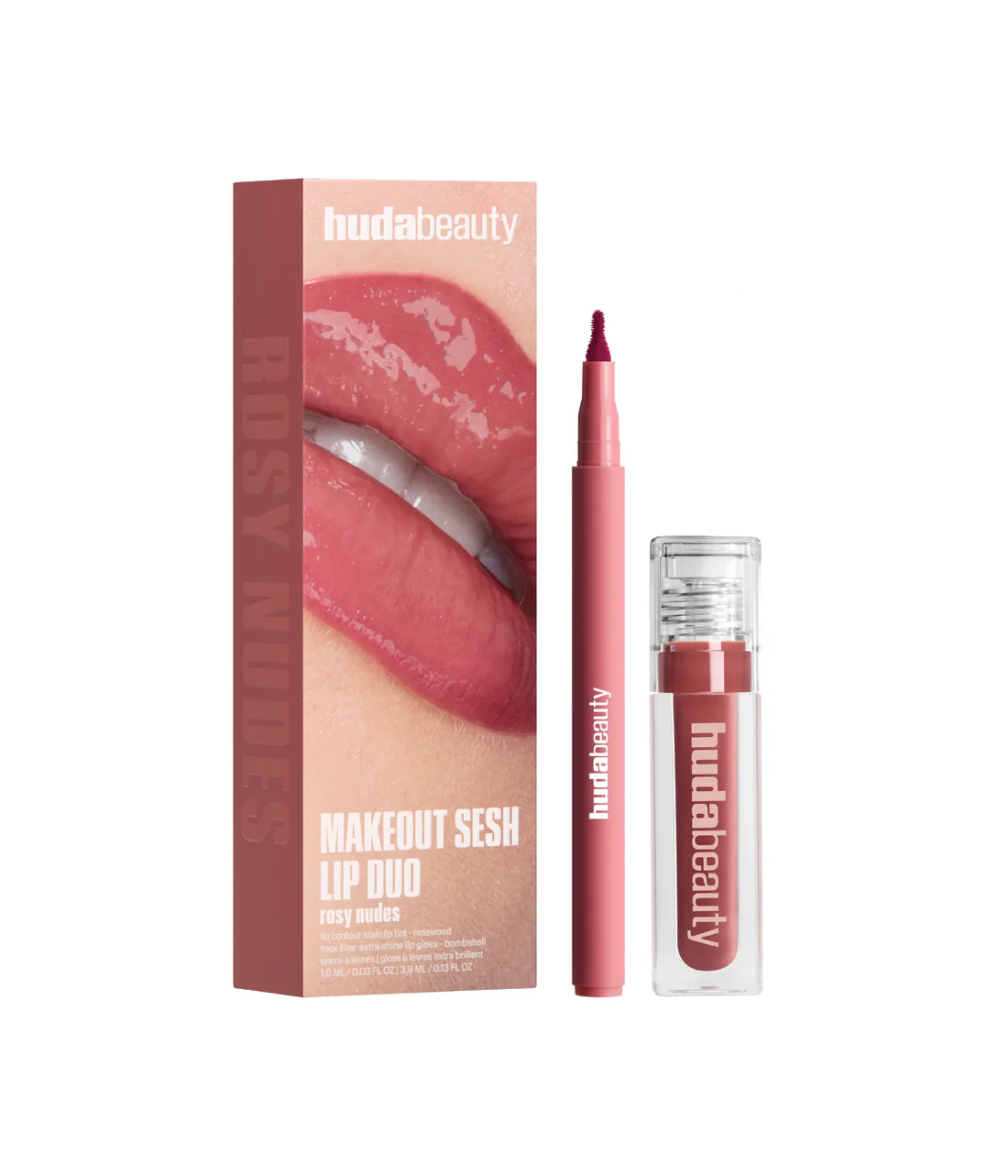 Huda Beauty | Make Out Sesh Lip Duo | Best Price in Pakistan original skincare product Pakistan مرکزی تصویر