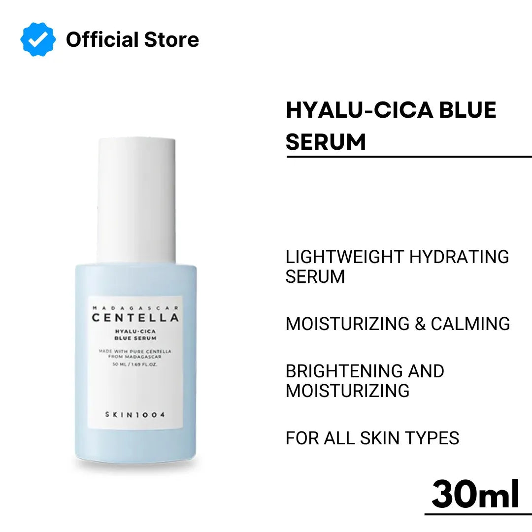 Skin1004 Madagascar Centella Hyalu-Cica Blue Serum | 30ml | Best Price in Pakistan original skincare product Pakistan