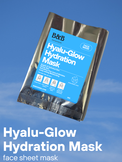 B&B Derma | Hyalu-Glow Hydration Sheet Mask | Best Price in Pakistan original skincare product Pakistan