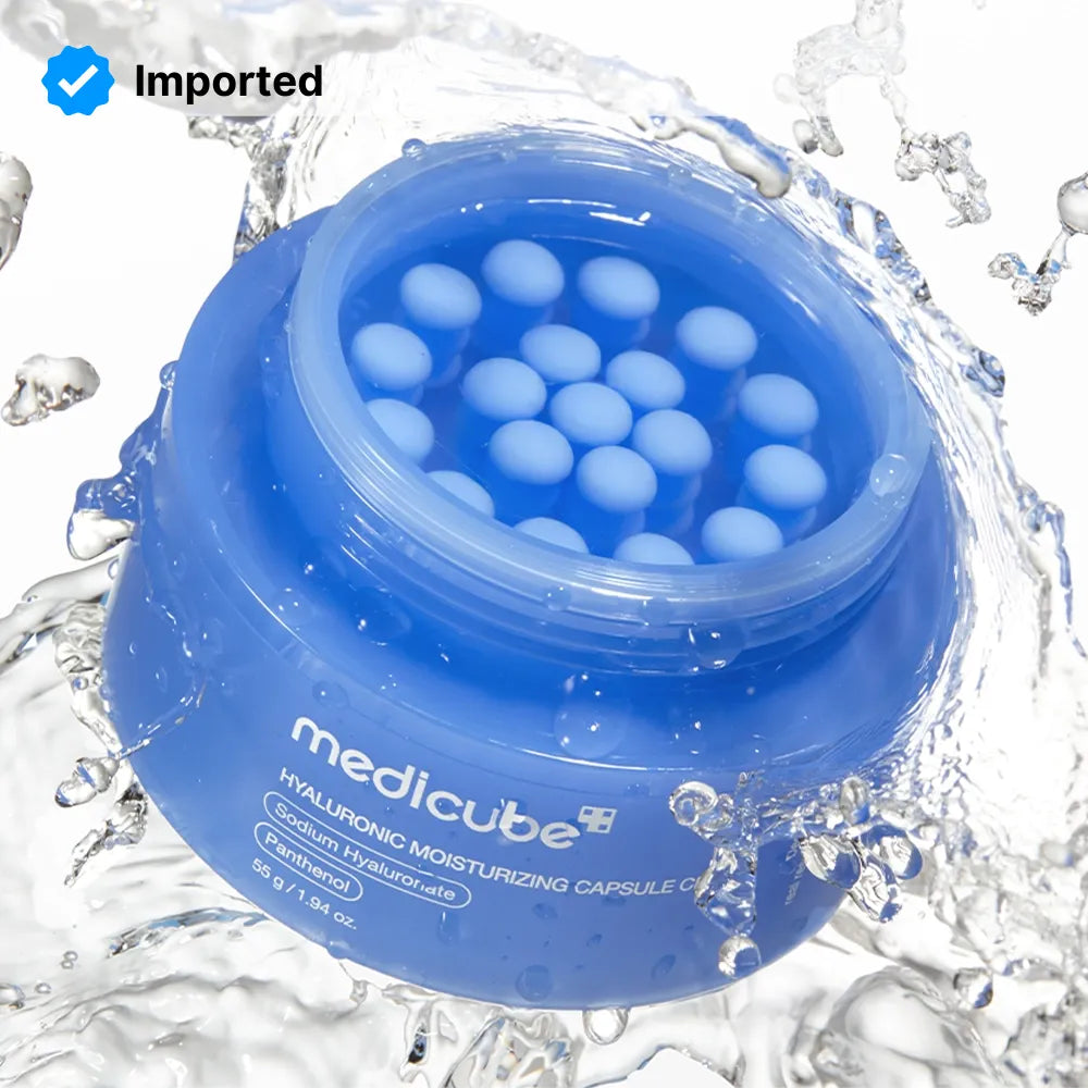 Medicube Hyaluronic Moisturizing Capsule Cream | 50ml | Best Price in Pakistan original skincare product Pakistan