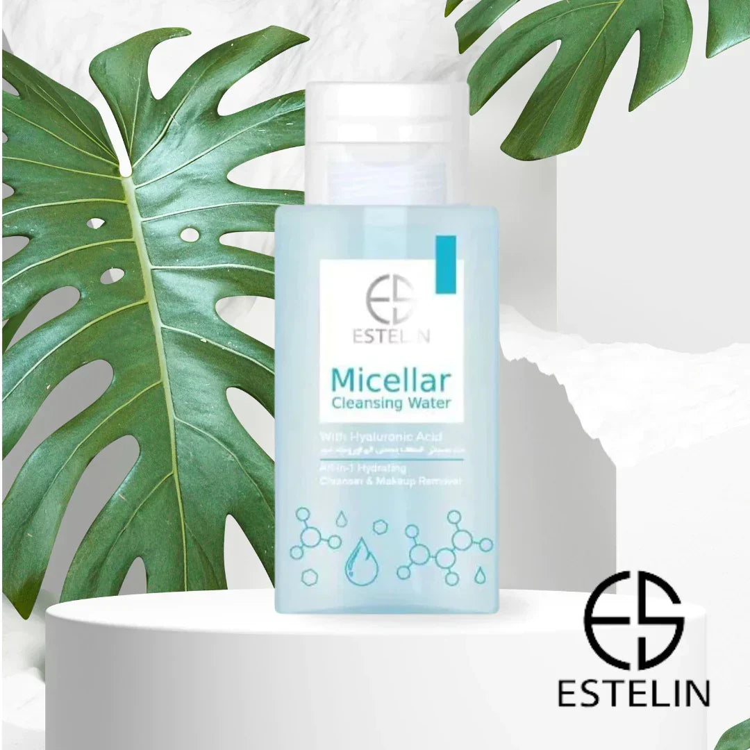 Estelin Micellar Cleansing Water With Hyaluronic Acid | 300ml | Best Price in Pakistan original skincare product Pakistan Main image