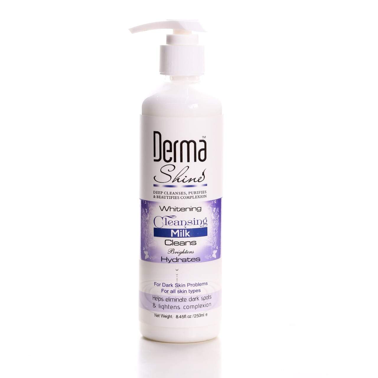 DERMA SHINE WHITENING CLEANSING MILK 250ML | Best Price in Pakistan original skincare product Pakistan Main image