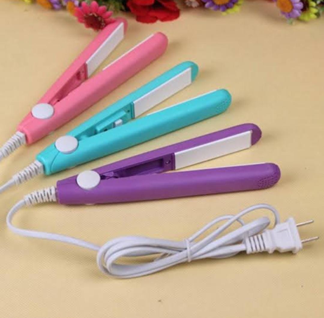 Beauty Tools- Mini Hair Straightener | Assorted Color | Best Price in Pakistan original skincare product Pakistan مرکزی تصویر