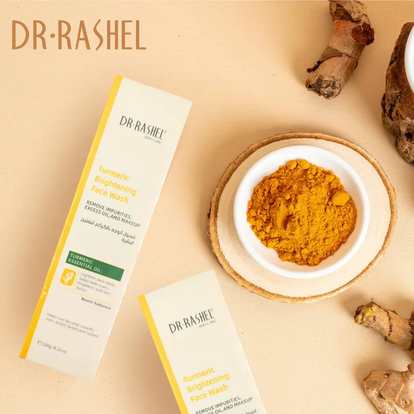 Dr Rashel | Turmeric Brightening Face Wash 120g | Best Price in Pakistan original skincare product Pakistan Main image
