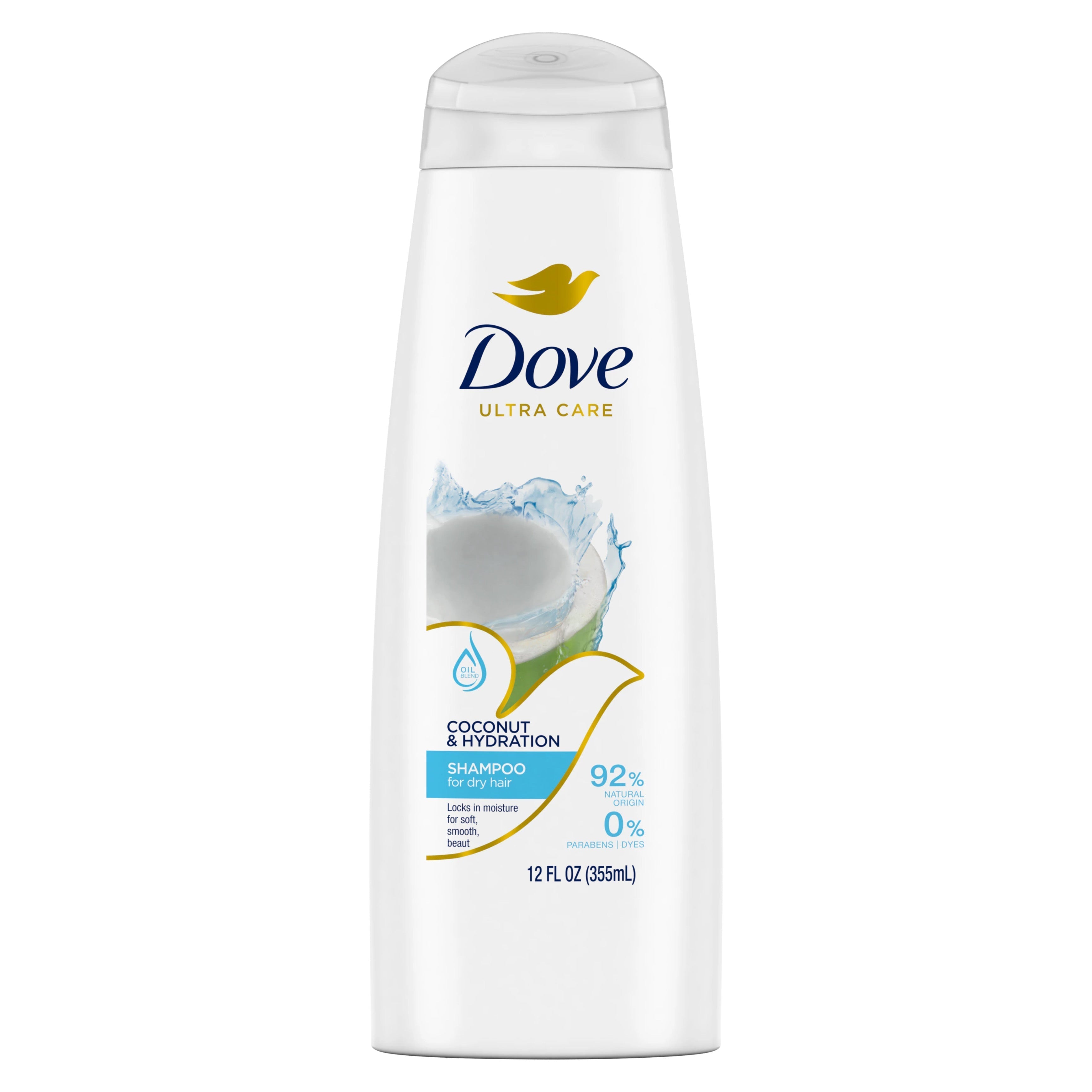 Dove | Coconut & Hydration Shampoo 355ml | Best Price in Pakistan original skincare product Pakistan مرکزی تصویر
