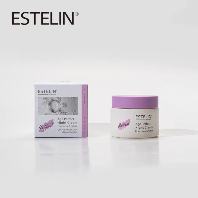 Estelin | Retinol Age Perfect Night Cream 50g | Best Price in Pakistan original skincare product Pakistan Main image