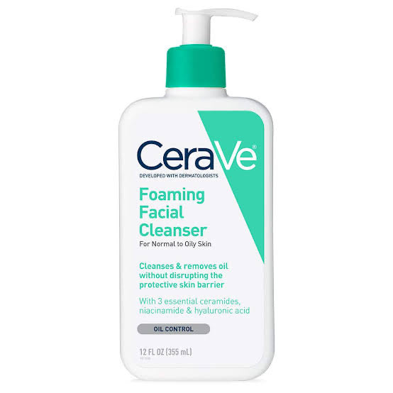 CeraVe Foaming Facial Cleanser 12oz | Best Price in Pakistan original skincare product Pakistan