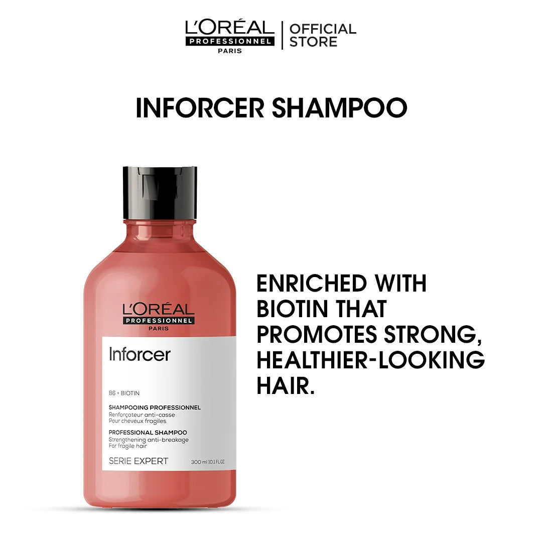 Loreal Professionnel Serie Expert Inforcer Shampoo | 300ml | For Long Fragile, Breaking Hair | Best Price in Pakistan original skincare product Pakistan