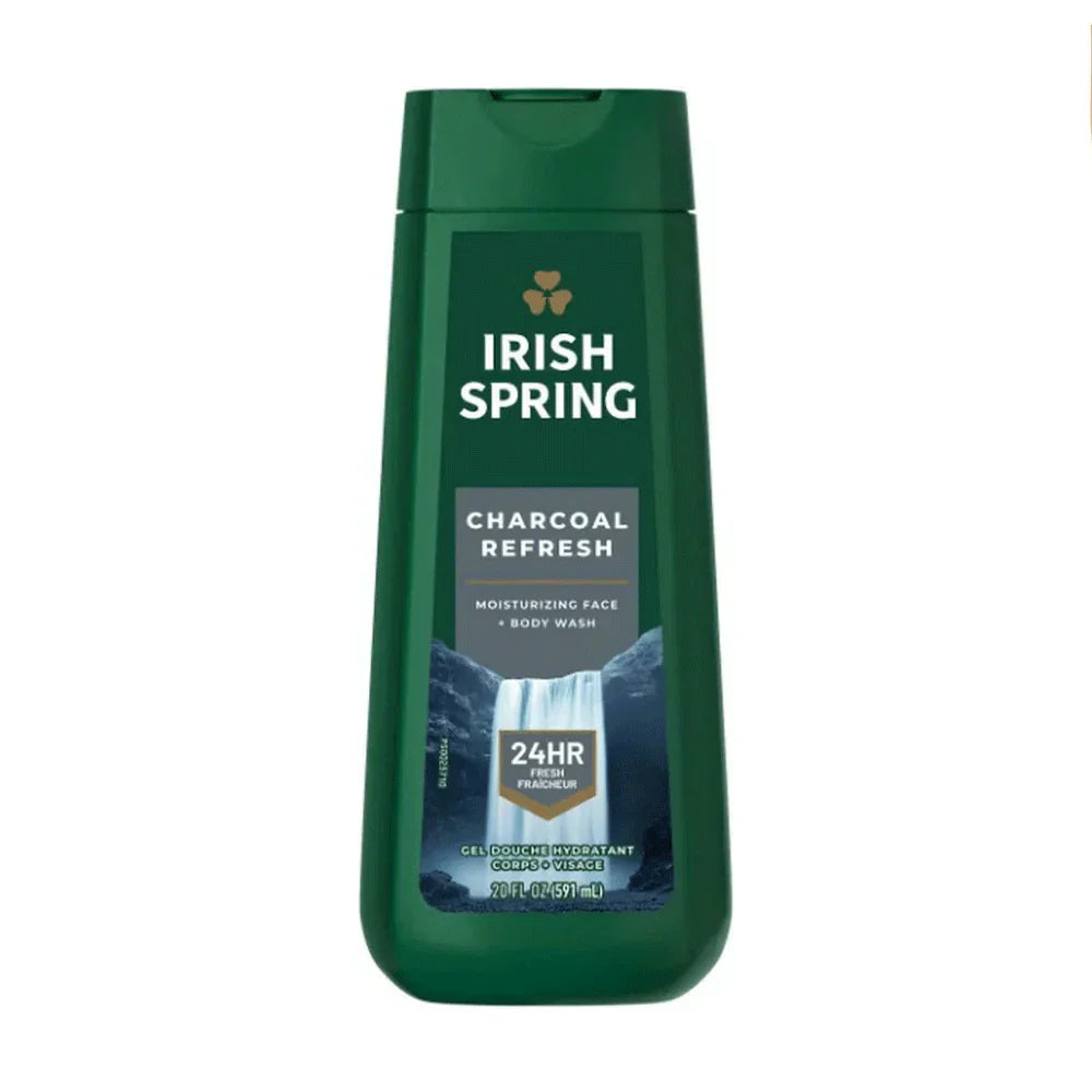Irish Spring Body Wash Charcoal Refresh 20Oz/591Ml | Best Price in Pakistan original skincare product Pakistan