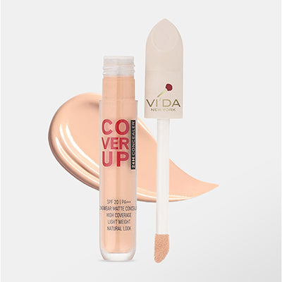 Vida New York | Cover Up Longwear Matte Concealer | Best Price in Pakistan original skincare product Pakistan مرکزی تصویر