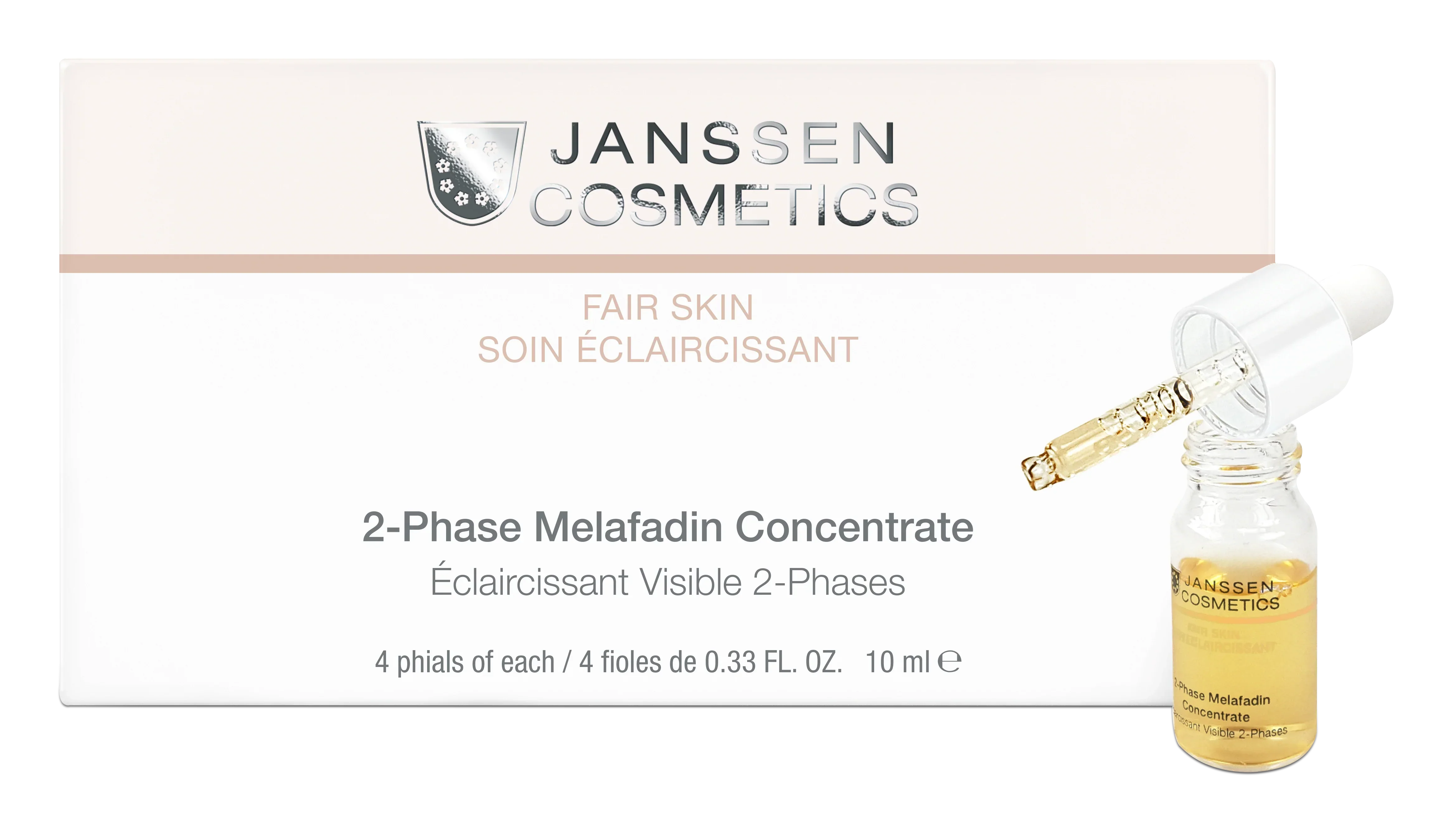 Janssen | 2-Phase Melafadin Concentrate 10 ML | Best Price in Pakistan original skincare product Pakistan مرکزی تصویر