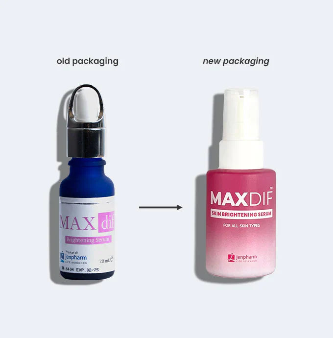 Jenpharm Maxdif Brightening Serum | Best Price in Pakistan original skincare product Pakistan