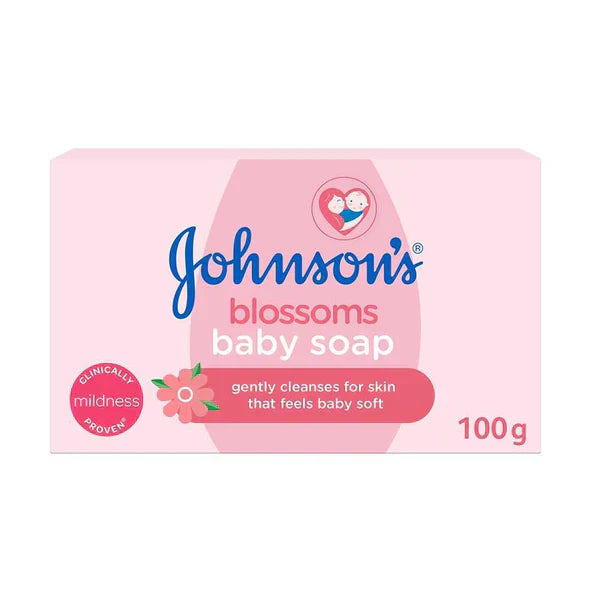 Johnsons Baby Soap Blossoms 100G | Best Price in Pakistan original skincare product Pakistan