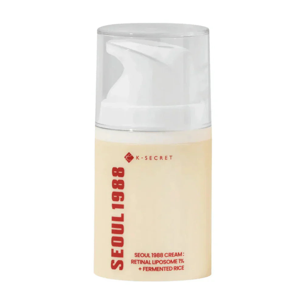 K-Secret | Seoul 1988 Cream: Retinal Liposome 1% + Fermented Rice 50ml | Best Price in Pakistan original skincare product Pakistan