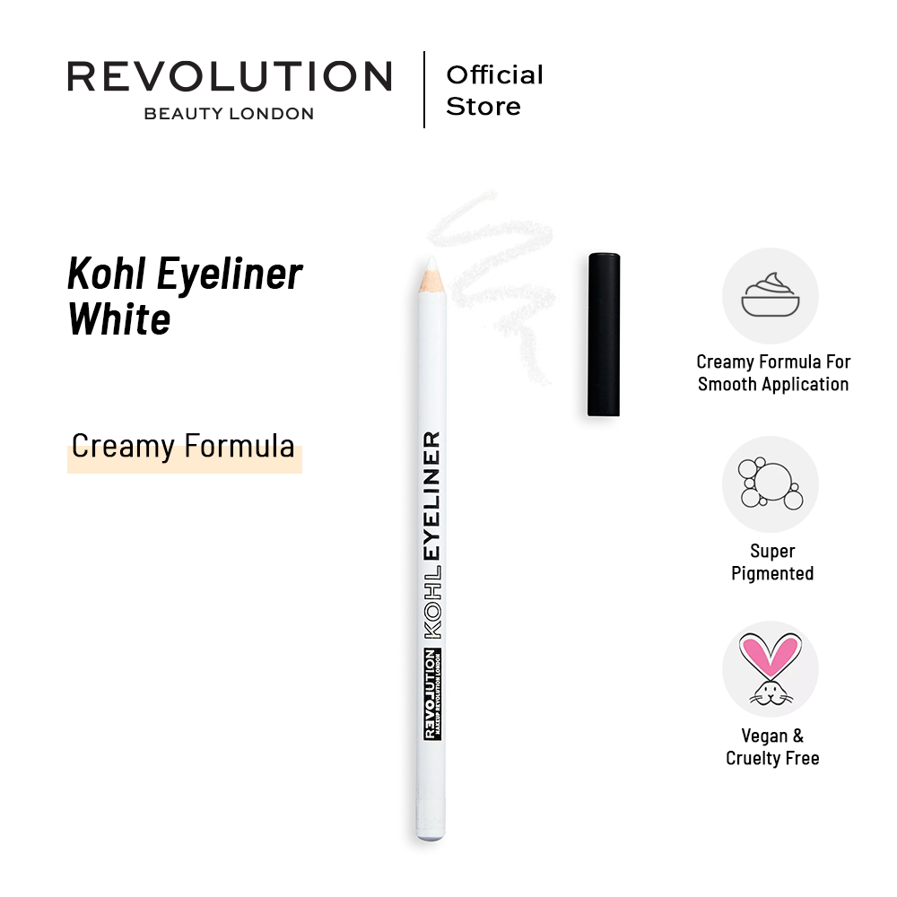 Relove By Revolution Kohl Eyeliner White | Best Price in Pakistan original skincare product Pakistan