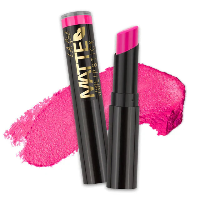 L.A. Girl | Matte Flat Velvet Lipstick | Electric | Best Price in Pakistan original skincare product Pakistan مرکزی تصویر