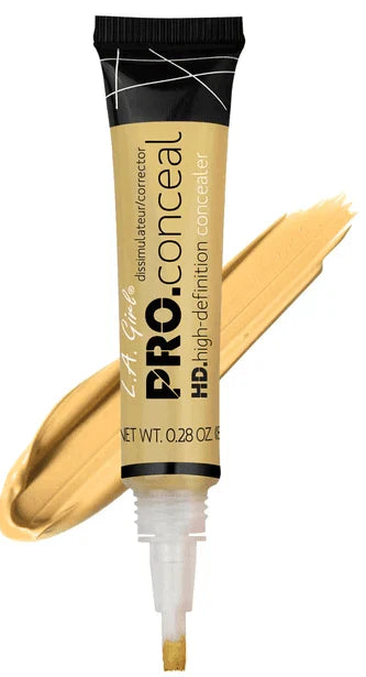 LA Girl | Pro Conceal HD Defination Concealer | Yellow 8gm | Best Price in Pakistan original skincare product Pakistan