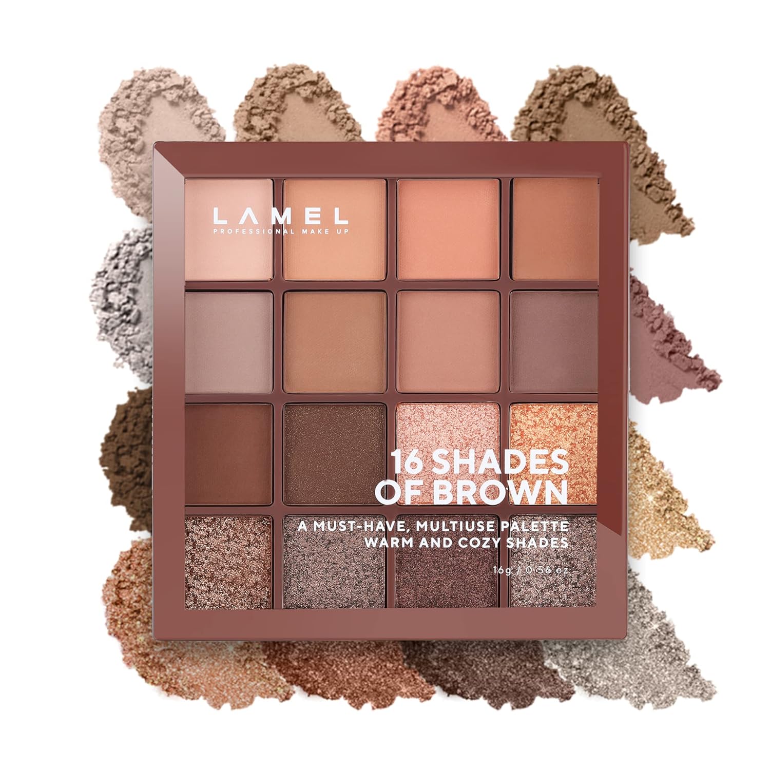 Lamel | 16 Shades Of Brown | 16-3 | Best Price in Pakistan original skincare product Pakistan مرکزی تصویر