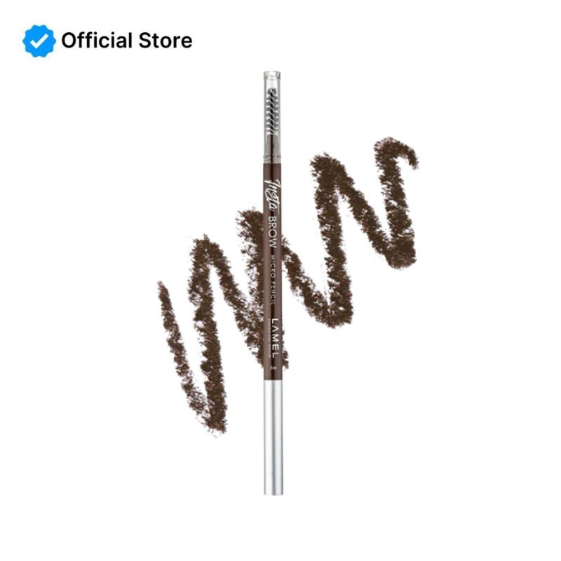LAMEL INSTA Micro Brow Pencil 402 Chocolate | Best Price in Pakistan original skincare product Pakistan