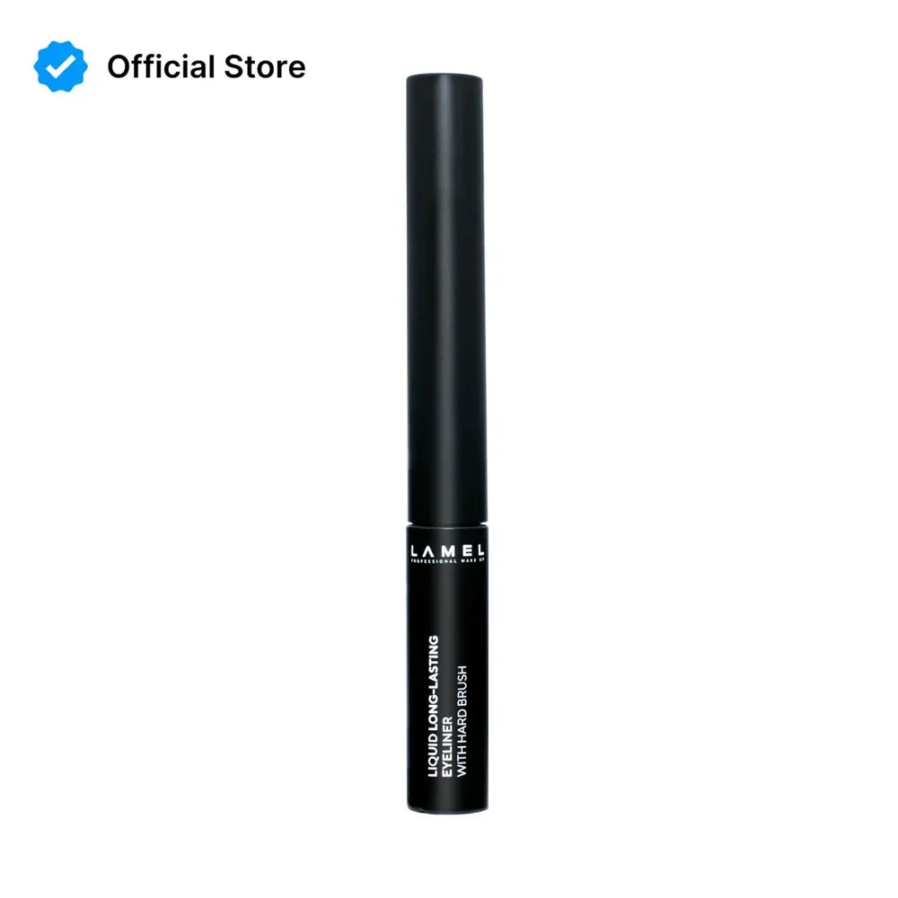 LAMEL Liquid Long-Lasting Eyeliner With Hard Brush 402 Graphite Black | Best Price in Pakistan original skincare product Pakistan