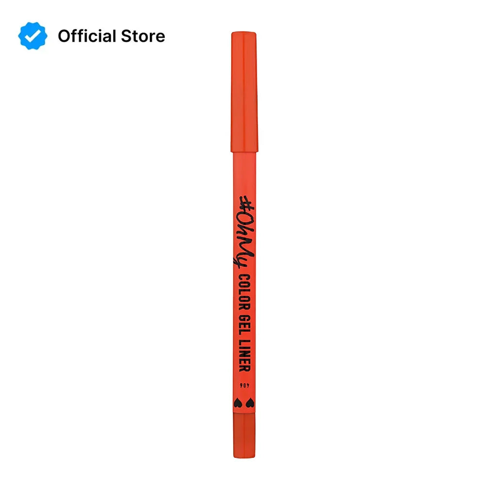 Lamel | Oh My Color Gel Eye Liner | 406 Orange | Best Price in Pakistan original skincare product Pakistan Main image