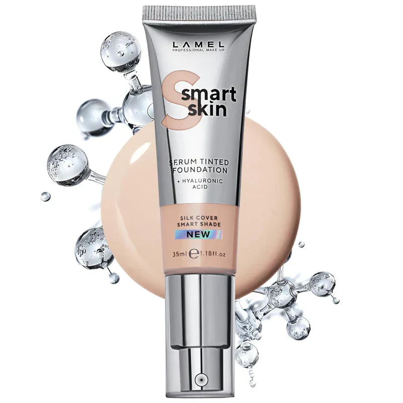 Lamel | Smart Skin Serum Tinted Foundation 401 Porcelain | 35Ml | Best Price in Pakistan original skincare product Pakistan