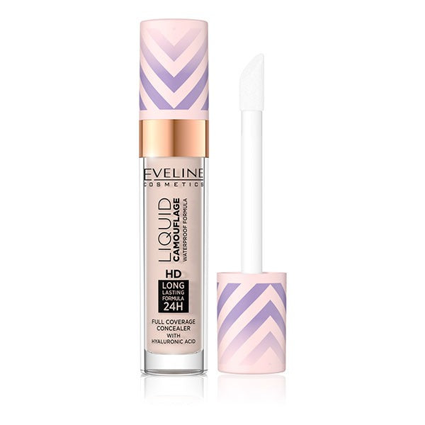 Eveline Liquid Camouflage Concealer Waterproof | 2 Light Vanilla | Best Price in Pakistan original skincare product Pakistan