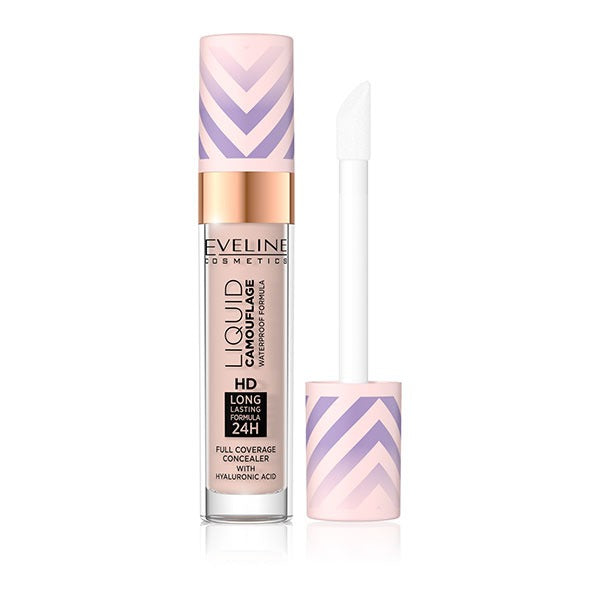 Eveline Liquid Camouflage Concealer Waterproof | 3 Soft Natural | Best Price in Pakistan original skincare product Pakistan