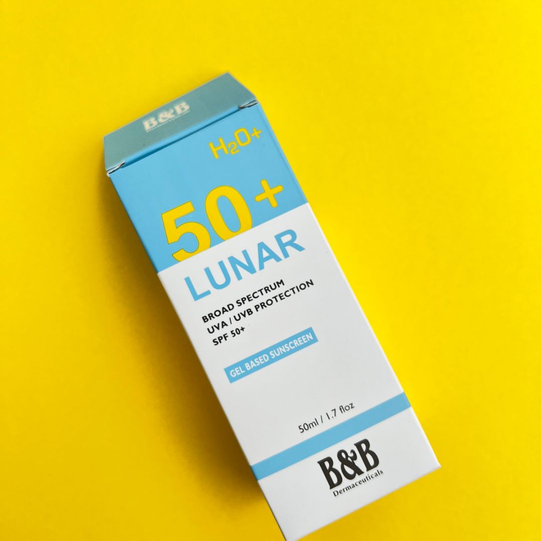 B&B Derma | Lunar Gel Sunscreen Spf 50+ | Best Price in Pakistan original skincare product Pakistan