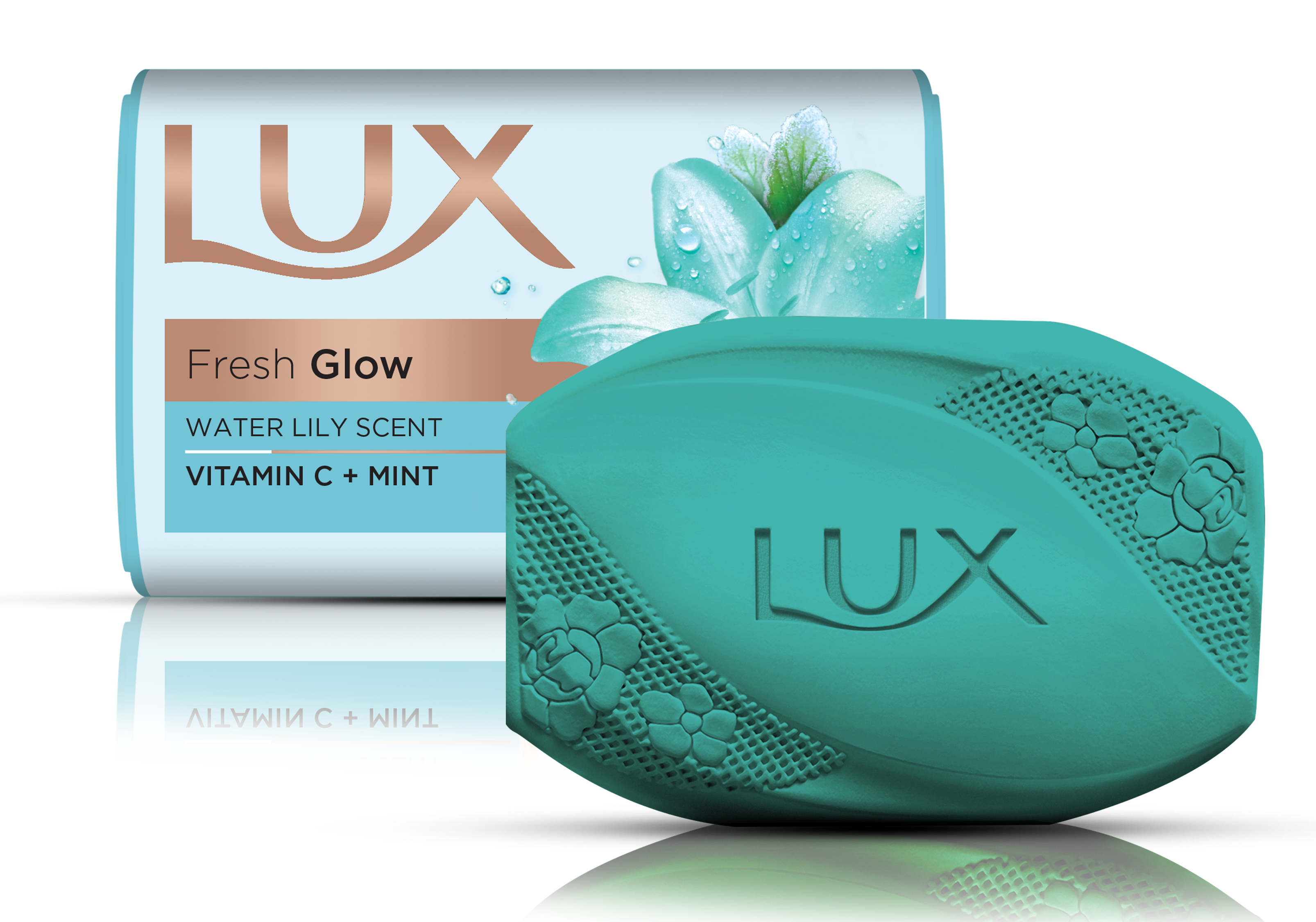 Lux | Fresh Splash Soap Bar Green | 100g | Best Price in Pakistan original skincare product Pakistan مرکزی تصویر