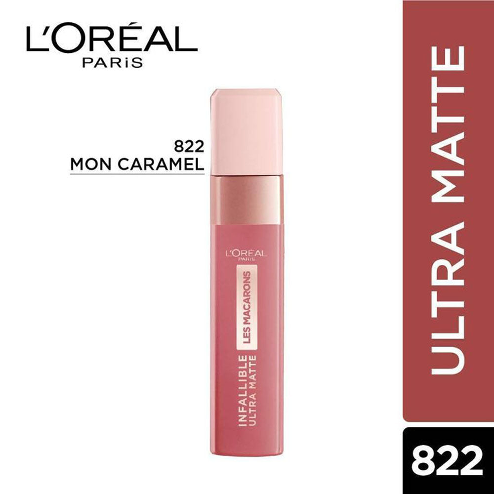 LOreal Paris | Infallible Les Macarons Lipstick | 822 Mon Caramel | Best Price in Pakistan original skincare product Pakistan