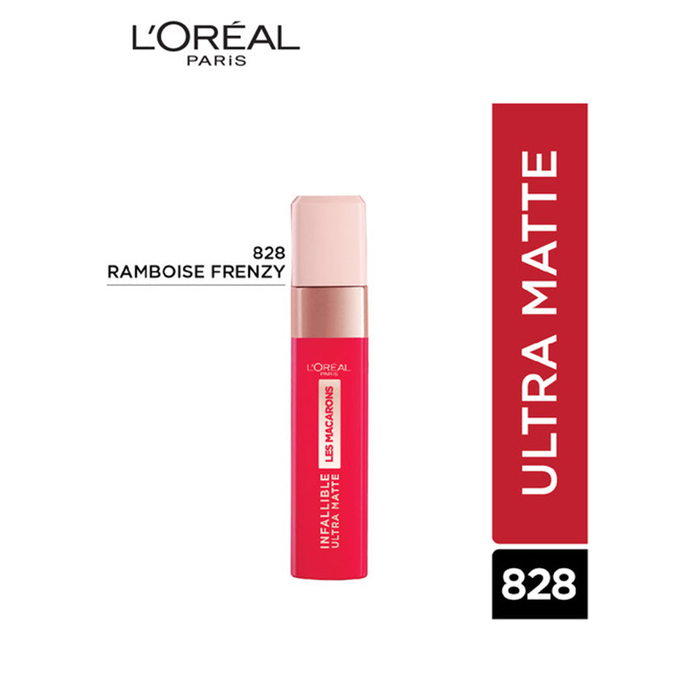 LOreal Paris | Infallible Les Macarons Lipstick | 828 Framboise Frenzy | Best Price in Pakistan original skincare product Pakistan