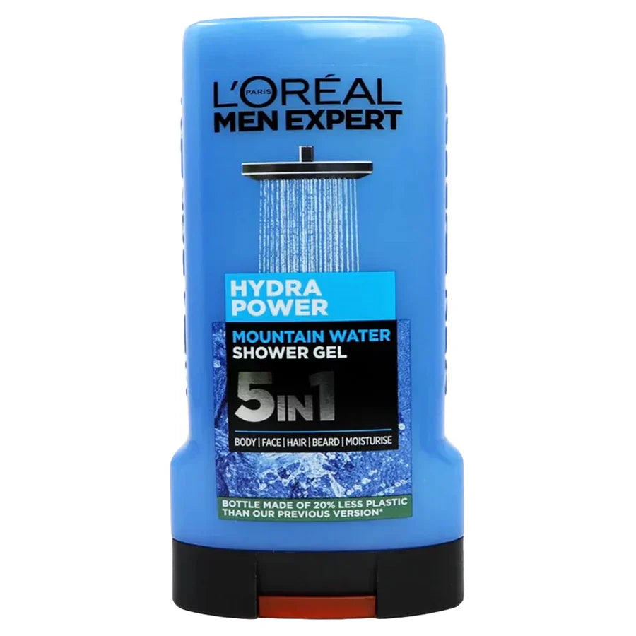 Loreal Men Expert Shower Gel Hydra Power Mountain Water 300Ml | Best Price in Pakistan original skincare product Pakistan
