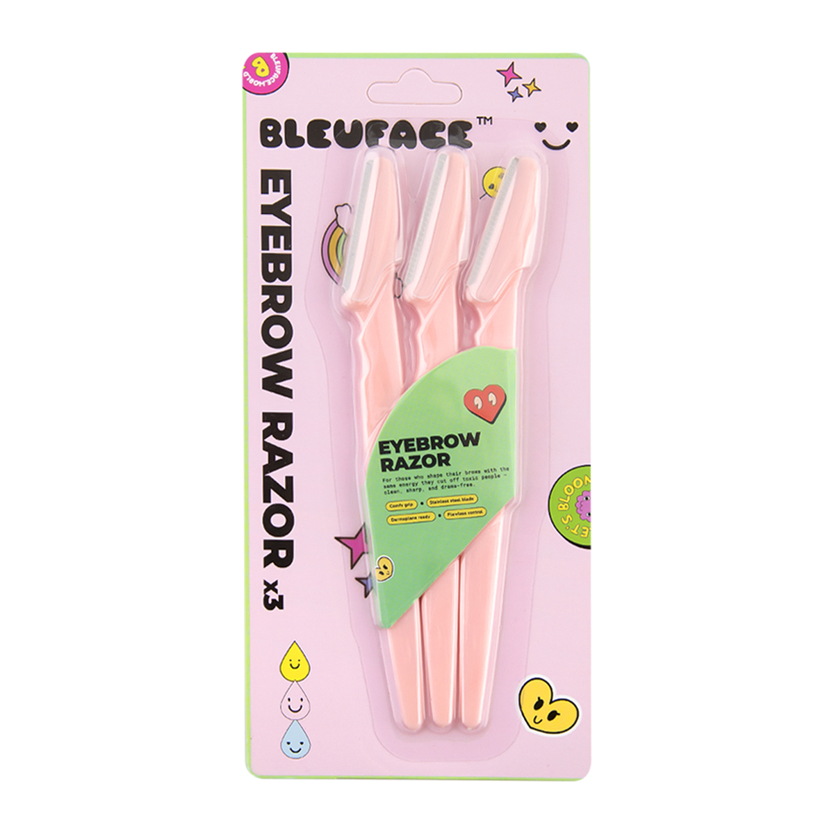 Bleuface | Eyebrow Razor x3 | Best Price in Pakistan original skincare product Pakistan