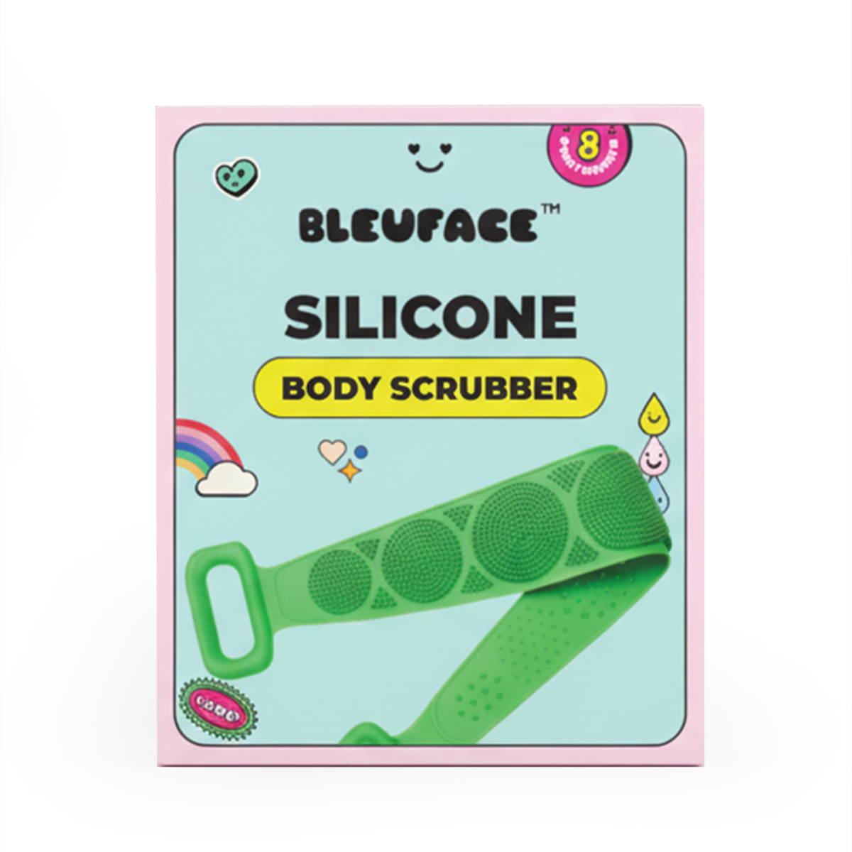 Bleuface | Silicone Back Scrubber | Best Price in Pakistan original skincare product Pakistan Main image