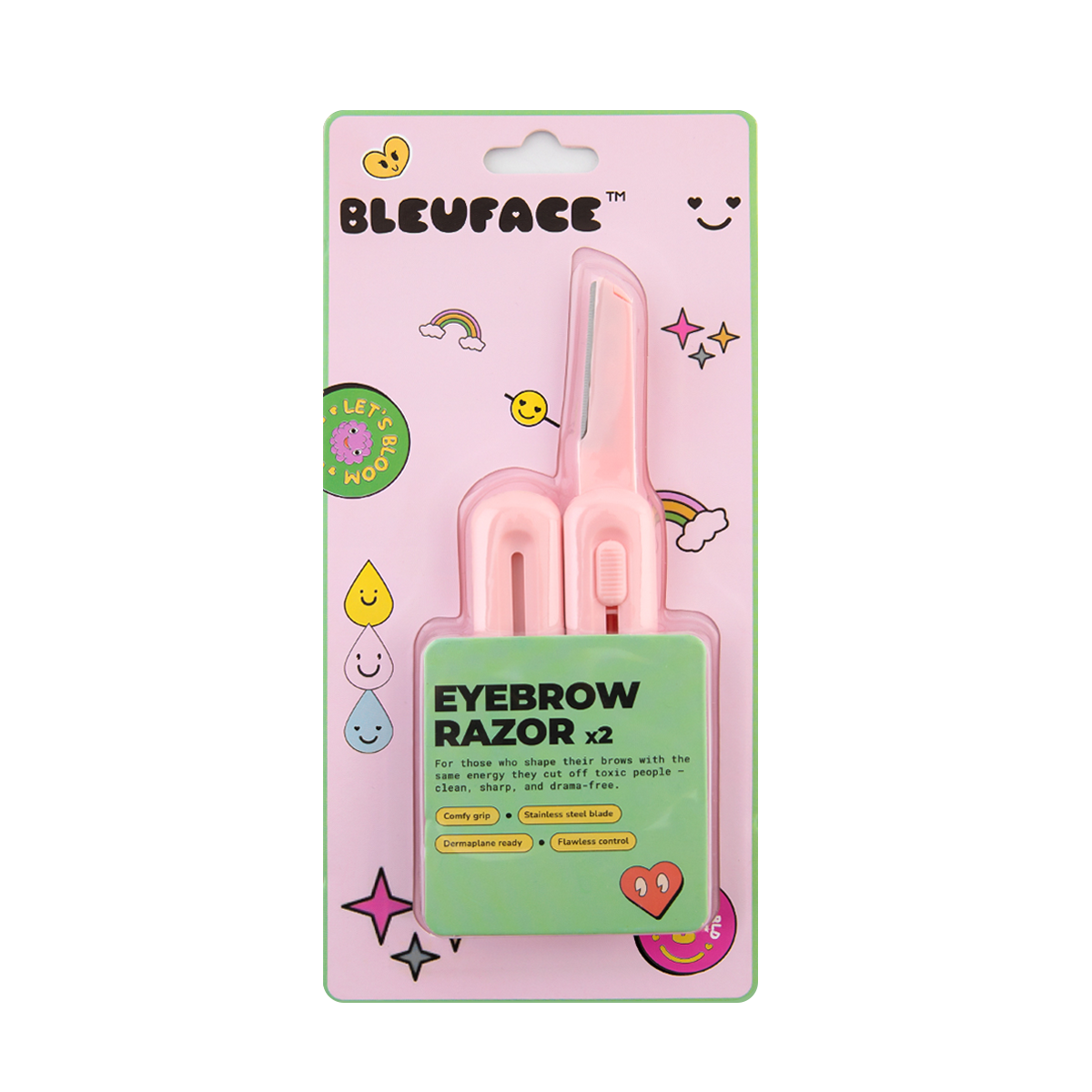 Bleuface | Eyebrow Razor x2 | Best Price in Pakistan original skincare product Pakistan Main image