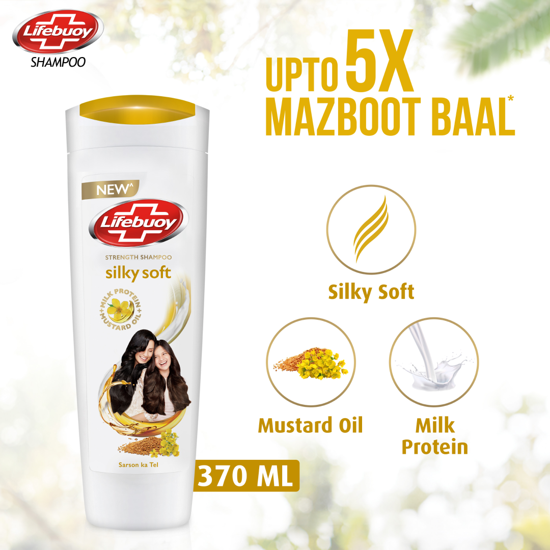 Lifebuoy Shampoo Soft & Silky | 370Ml | Best Price in Pakistan original skincare product Pakistan