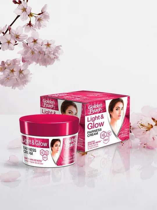Golden Pearl Light & Glow Fairness Cream | 70ml | Best Price in Pakistan original skincare product Pakistan مرکزی تصویر