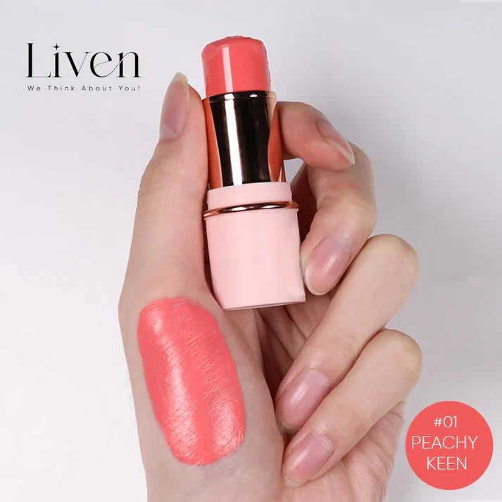 Liven Cream Blush Stick | Best Price in Pakistan original skincare product Pakistan