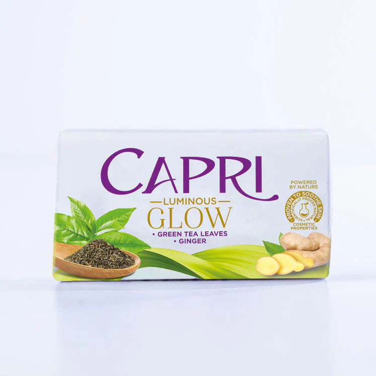 Capri | Luminous Glow Green Soap | 120gm | Best Price in Pakistan original skincare product Pakistan Main image