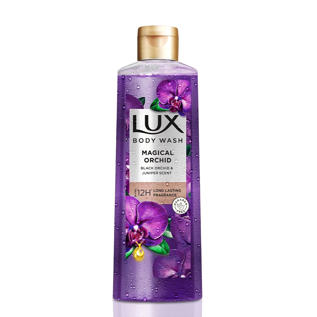 Lux | Orchid Bodywash Bottle | 520ml | Best Price in Pakistan original skincare product Pakistan مرکزی تصویر
