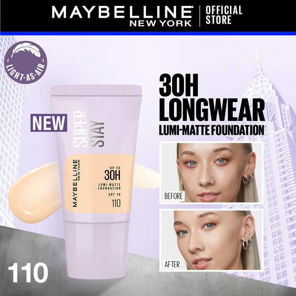 Maybelline | SuperStay Lumi Mate Foundation Tube 110 | 18ml | Best Price in Pakistan original skincare product Pakistan مرکزی تصویر