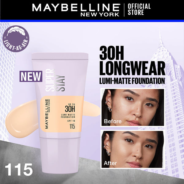 Maybelline | SuperStay Lumi Mate Foundation Tube 115 | 18ml | Best Price in Pakistan original skincare product Pakistan