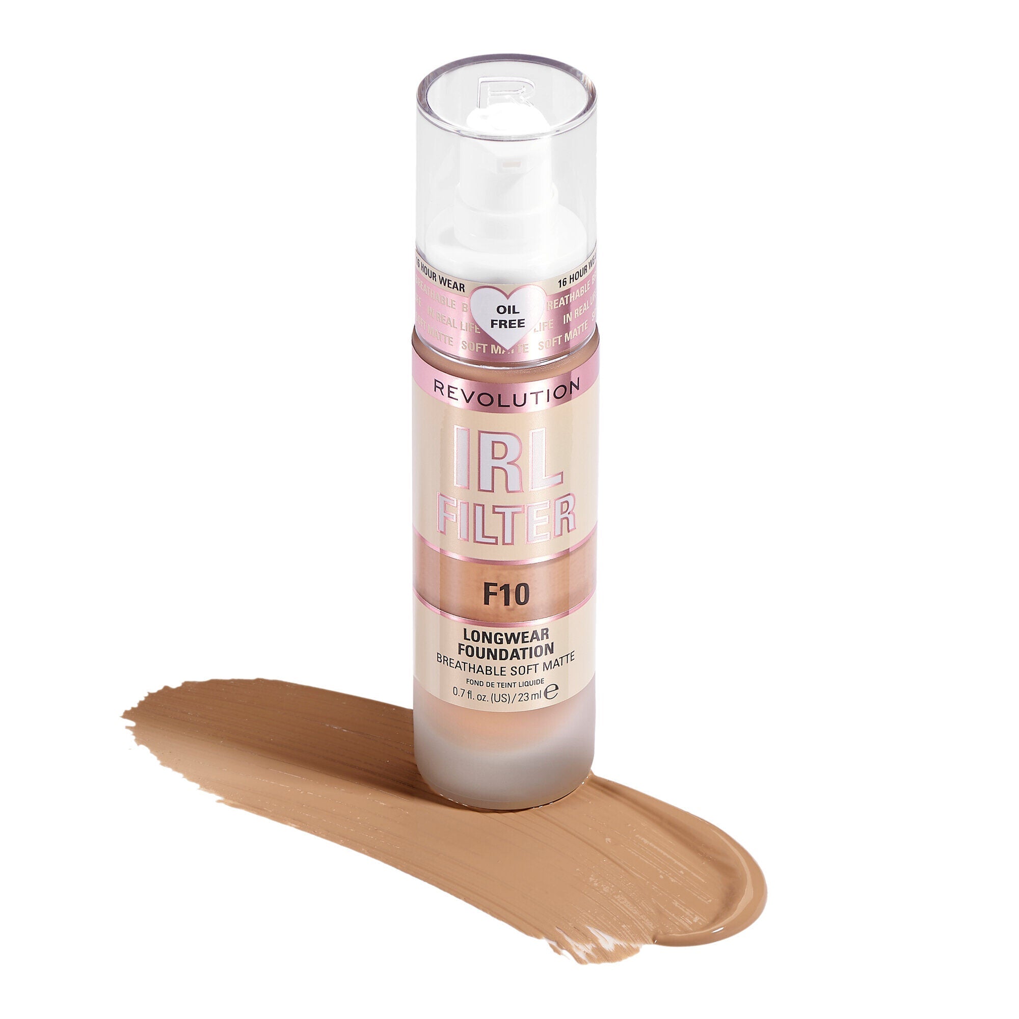 Revolution | IRL Filter Longwear Foundation F10 23ml | Best Price in Pakistan original skincare product Pakistan