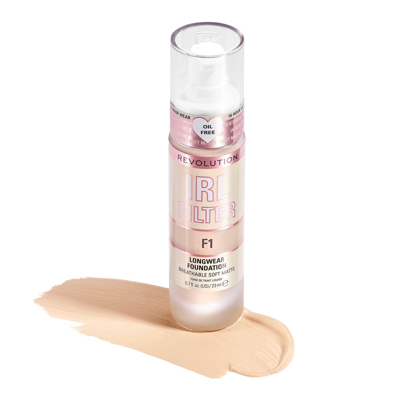 Makeup Revolution IRL Filter 16H Longwear Soft Matte Foundation | Best Price in Pakistan original skincare product Pakistan