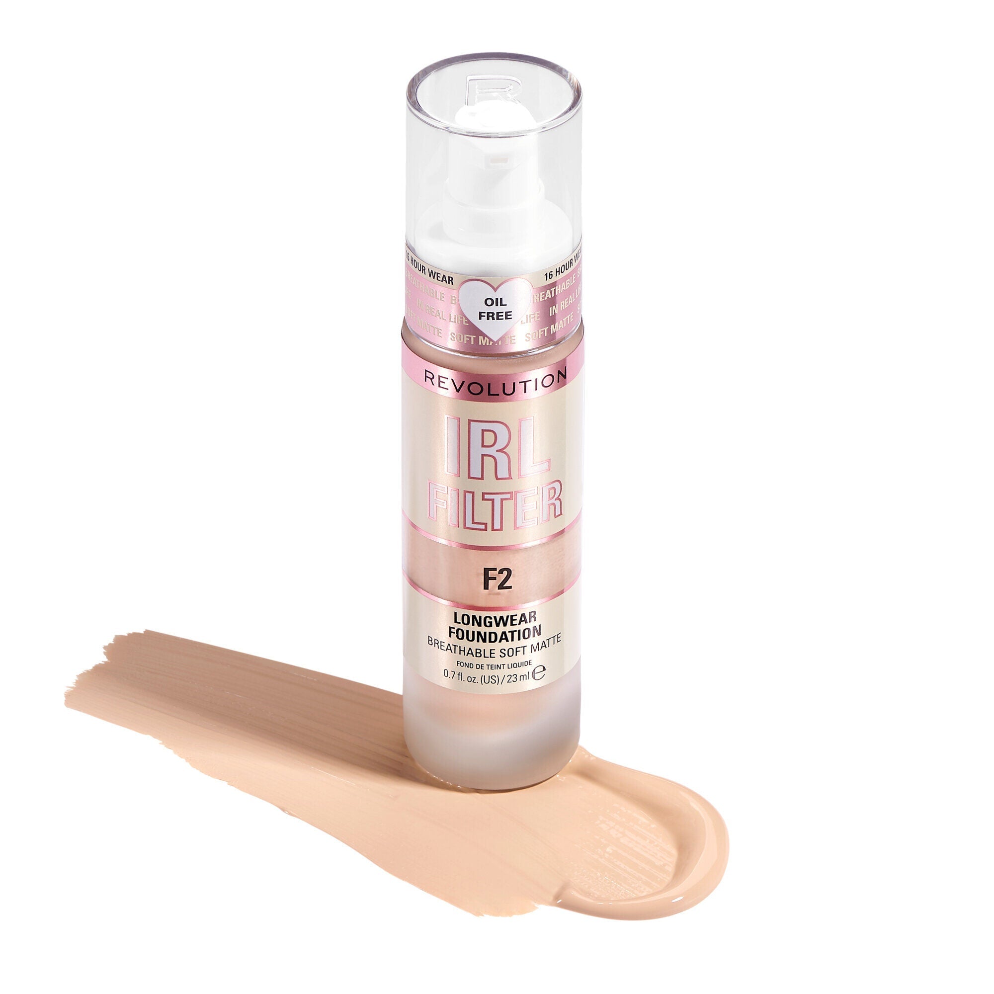 Revolution | IRL Filter Longwear Foundation F2 23ml | Best Price in Pakistan original skincare product Pakistan