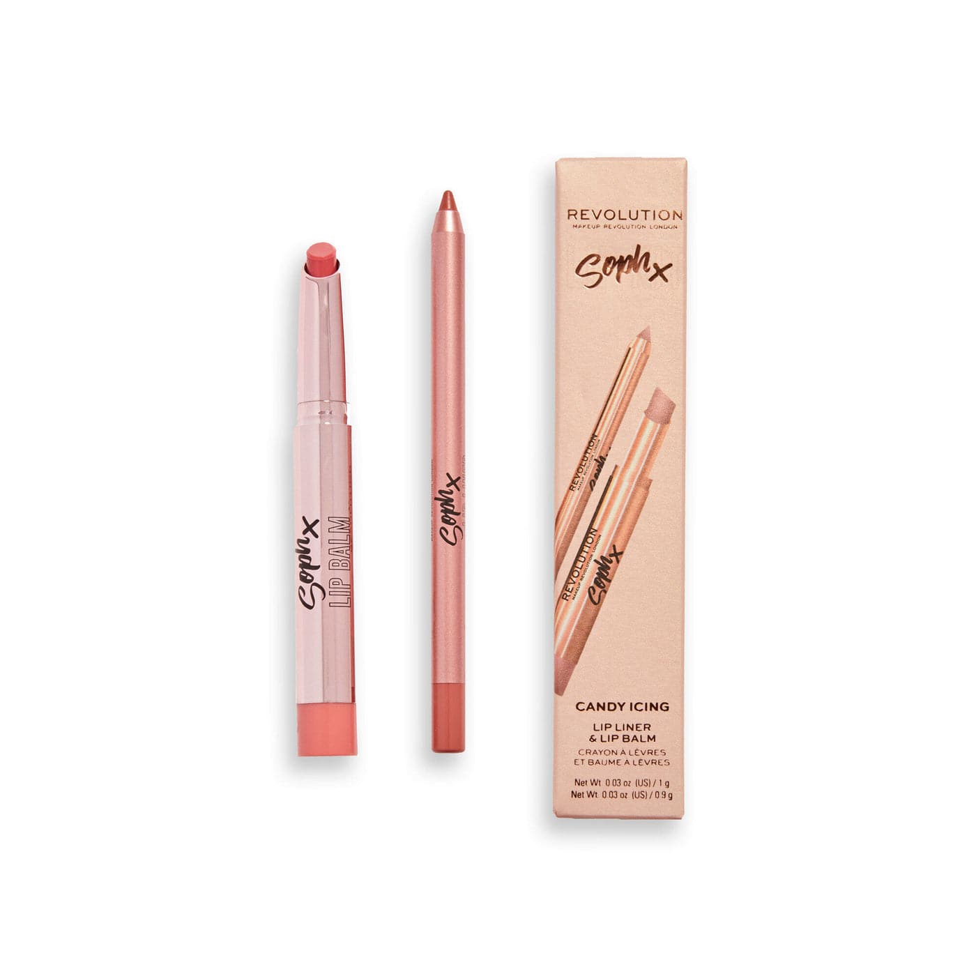 Revolution X Soph Lip Kit Candy Icing | Best Price in Pakistan original skincare product Pakistan مرکزی تصویر