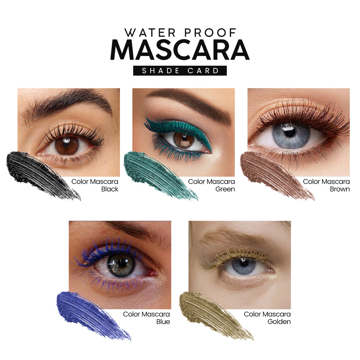 Sweetface | Water Proof Color Mascara | Best Price in Pakistan original skincare product Pakistan مرکزی تصویر