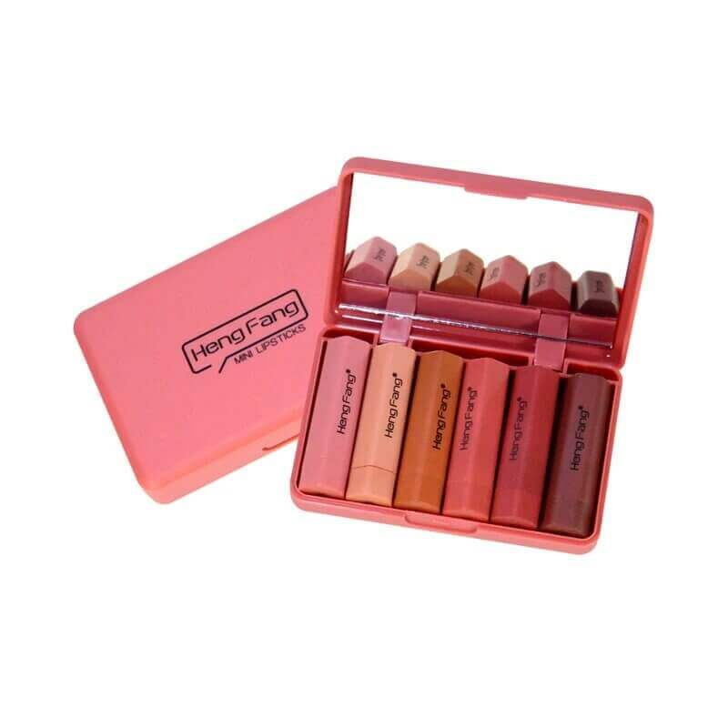 Heng Fang | Mini Lipstick Pack Of 6 | Best Price in Pakistan original skincare product Pakistan